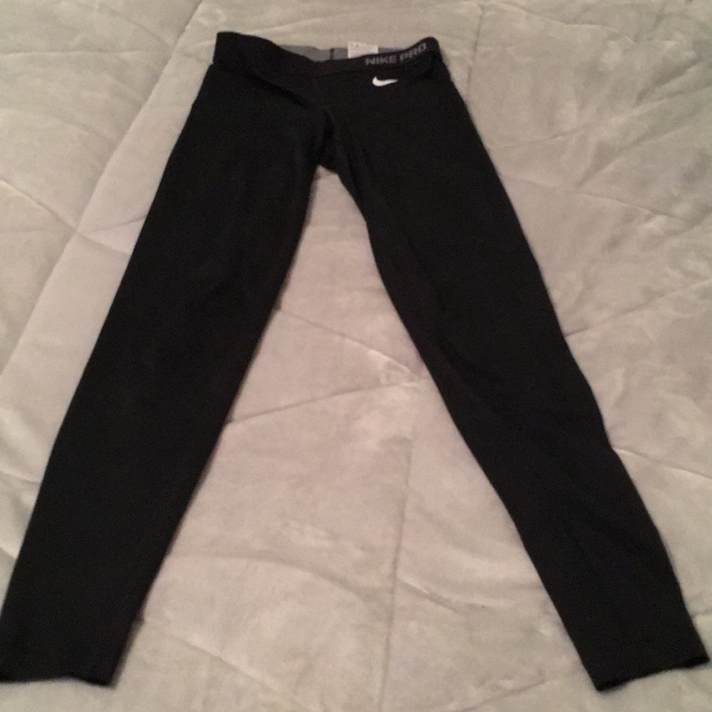 Woman’s Nike pro black  running tights